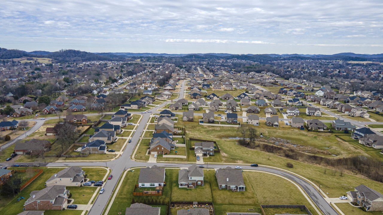 2995 Liverpool Drive Spring Hill, TN 37174 - Photo 37 of 37 an aerial view of a residential houses
