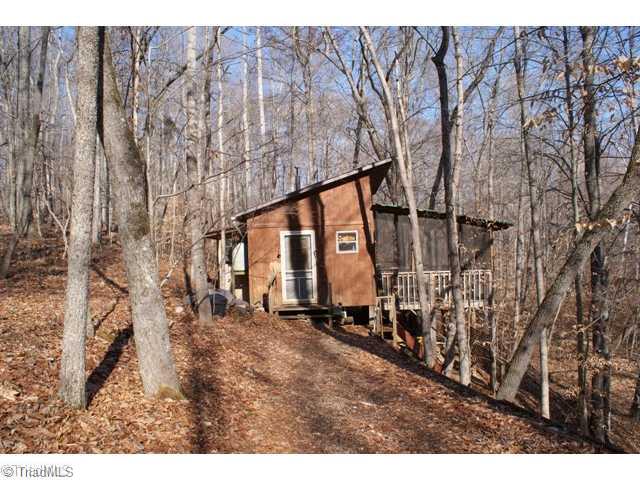 Other. Cabin overlooking stream