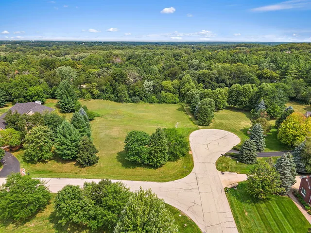 a view of a yard with an outdoor space