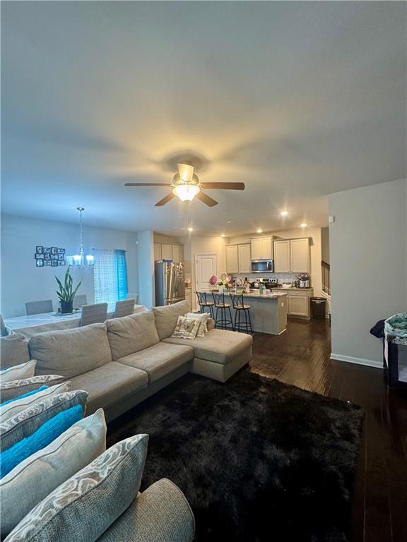 2188 Justify Lane, Unit 40 Lithonia, GA 30058 - Photo 9 of 21 a living room with furniture and a view of living room