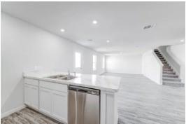 3541 Water Ridge Abilene, TX 79602 - Photo 2 of 15 Jackson Kitchen & Living Room