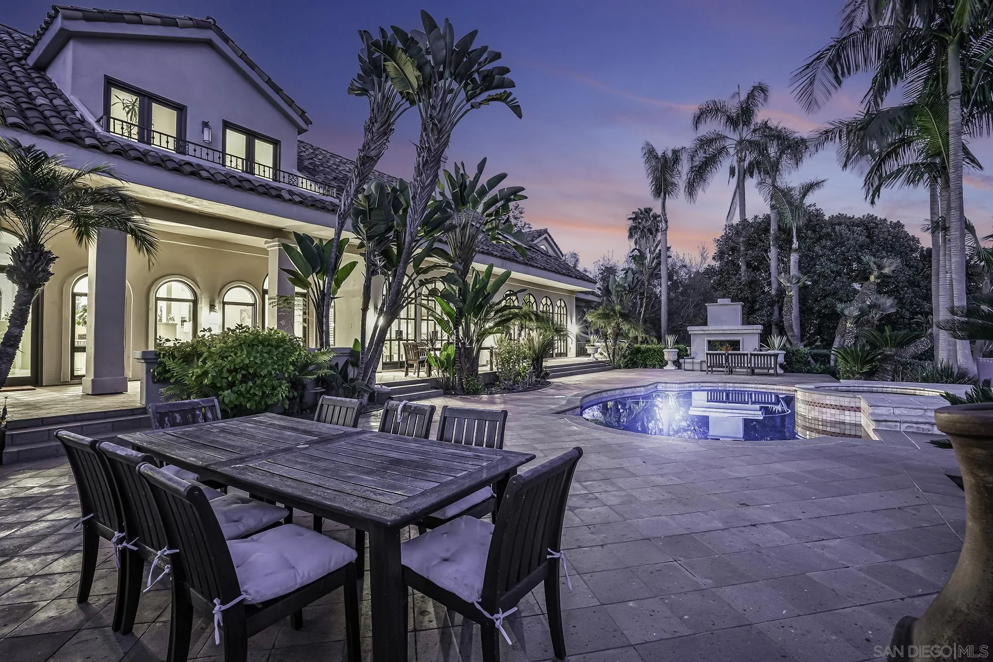 5305 La Crescenta Road Rancho Santa Fe, CA 92067 - Photo 26 of 64 Pool digitally enhanced