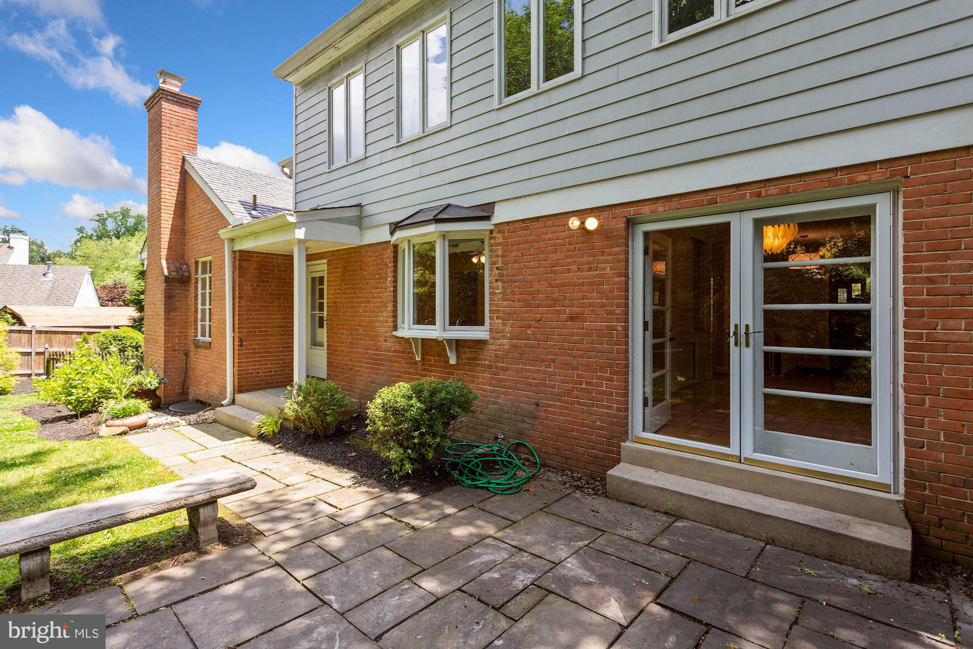 7900 Glendale Road Chevy Chase, MD 20815 - Photo 24 of 32 Rear patio
