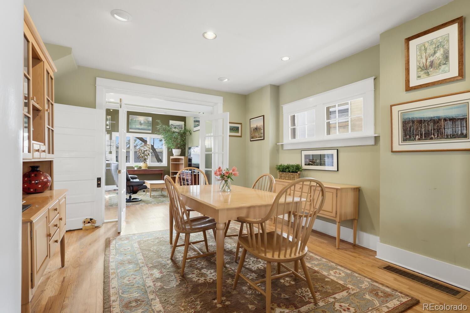 1630 Albion Street Denver, CO 80220 - Photo 6 of 28 a view of a dining room with furniture