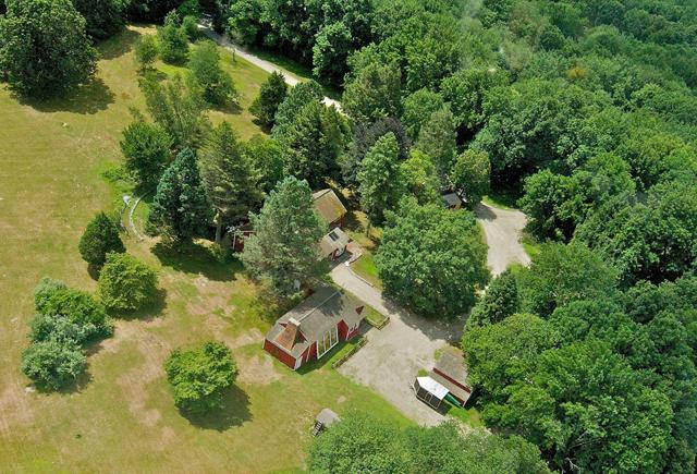 18 Platts Hill Road Newtown, CT 06470 - Photo 13 of 15 an aerial view of residential house with outdoor space and trees all around