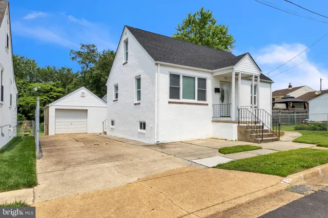 a house with yard in front of it