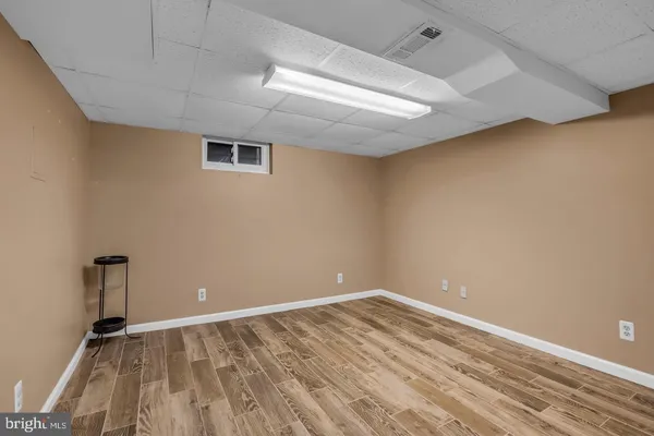 wooden floor in a room