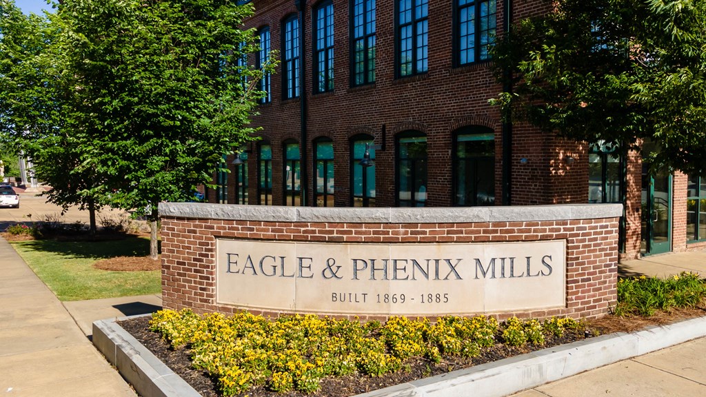 1201 Front Avenue, Unit 509 Columbus, GA 31901 - Photo 2 of 41 a sign on the side of a building