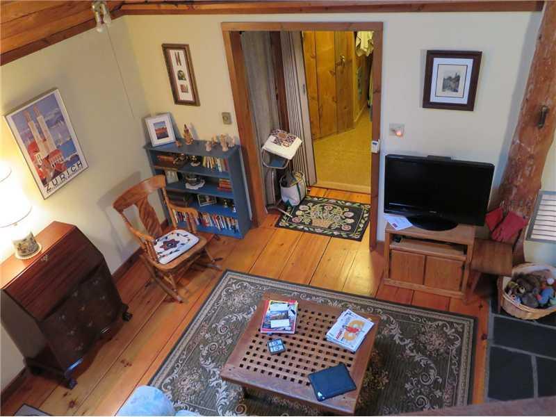 6 Blanchard Road Cumberland, ME 04021 - Photo 10 of 29 Living Room. looking down from 2nd floor