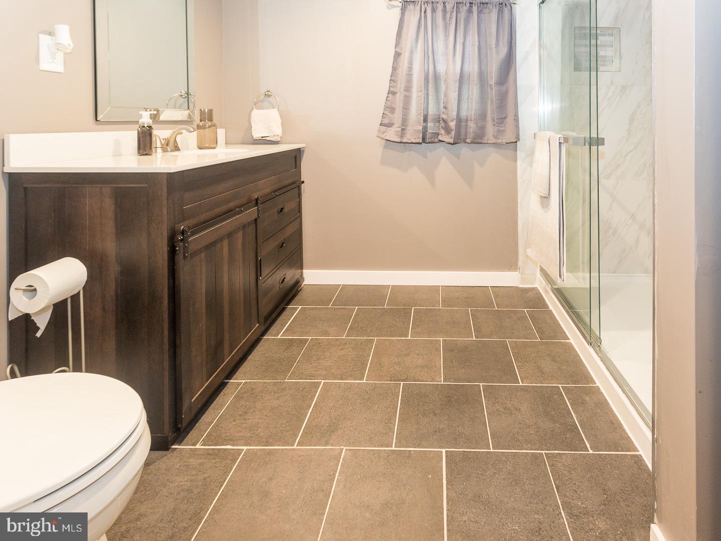 103 Haller Road Ridley Park, PA 19078 - Photo 23 of 26 Pristine Full Bathroom in the Finished Basement