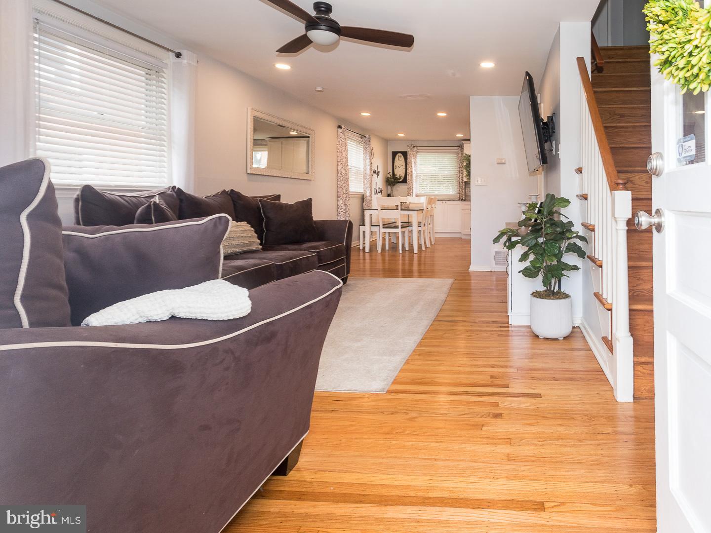 103 Haller Road Ridley Park, PA 19078 - Photo 4 of 26 Invitingly Warm Hardwood Floors greet you
