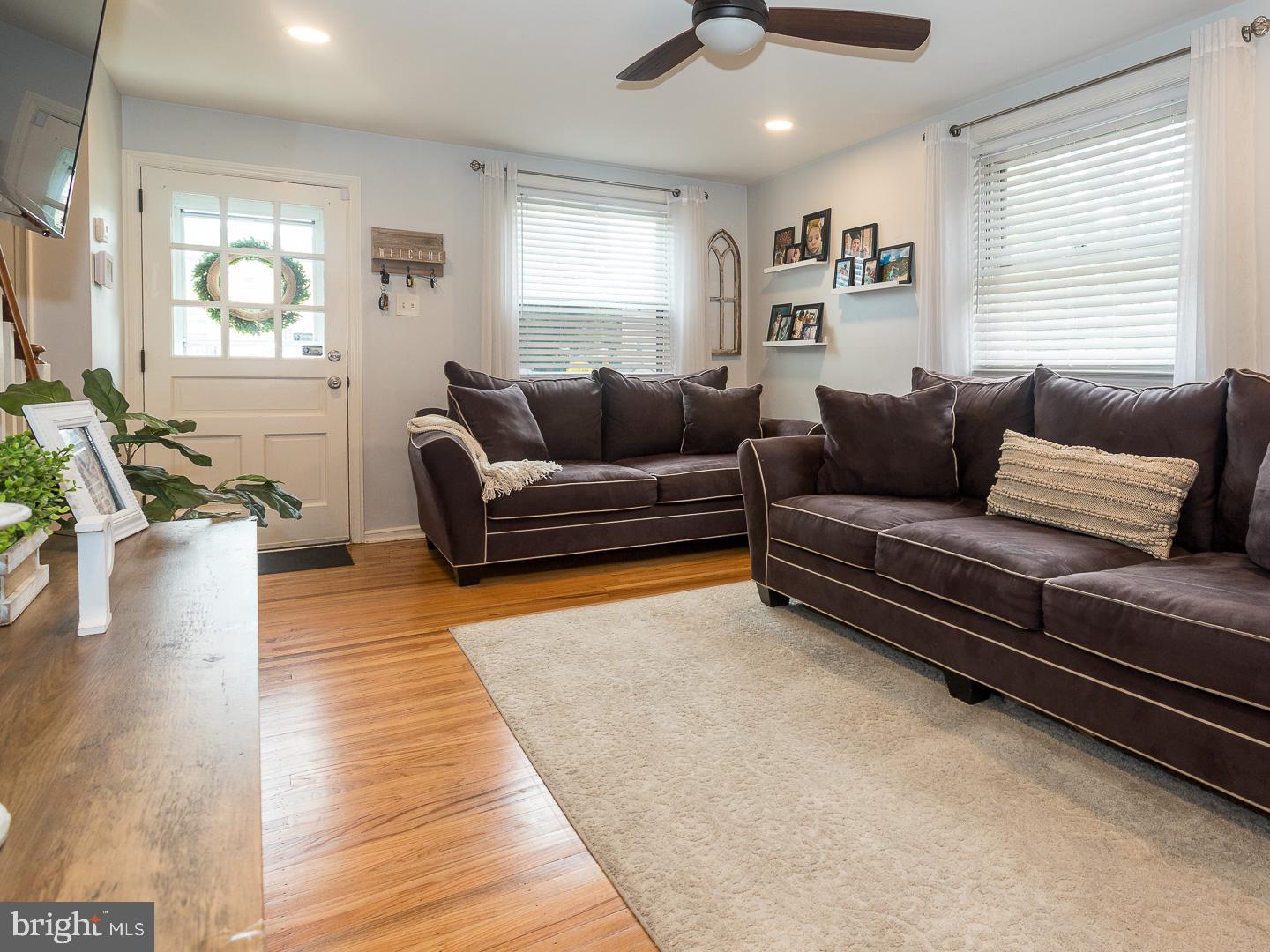 103 Haller Road Ridley Park, PA 19078 - Photo 7 of 26 Gorgeous Natural Lighting and Ceiling Fan