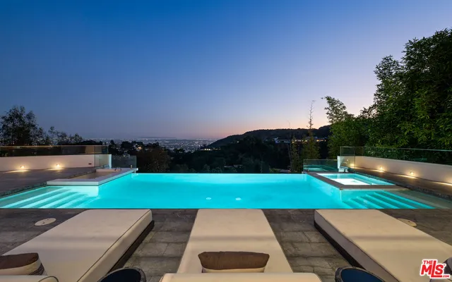 a view of a lake from a balcony