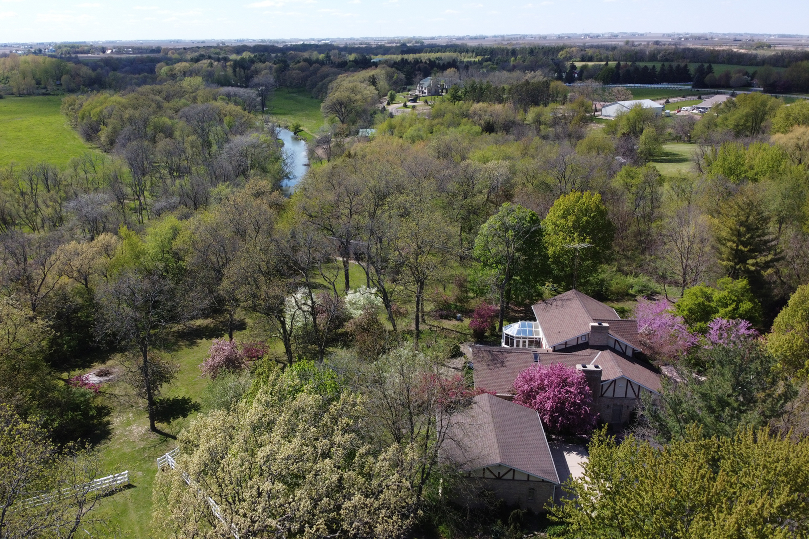 3473 East 449th Road LaSalle, IL 61301 - Photo 61 of 61 an aerial view of a house with mountain view