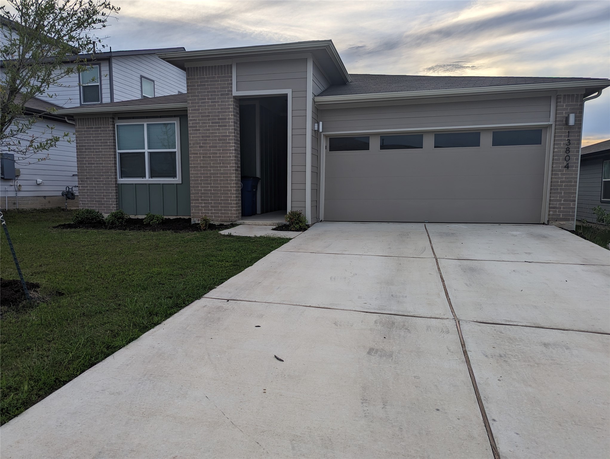 13804 Clerk Street Pflugerville, TX 78660 - Photo 13 of 14 front view of a house with a yard