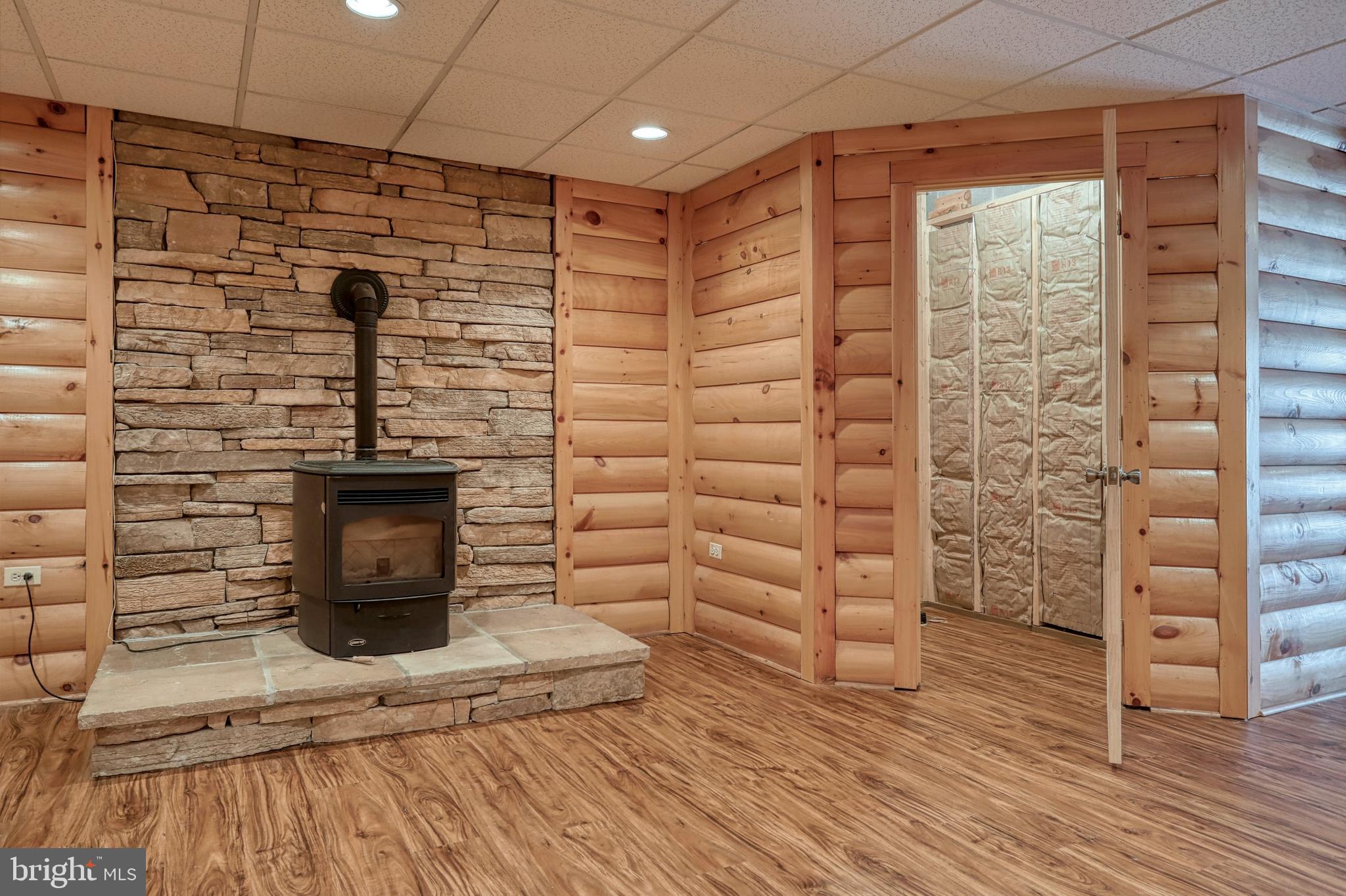 2908 Black Rock Road Hanover, PA 17331 - Photo 33 of 59 Working pellet stove