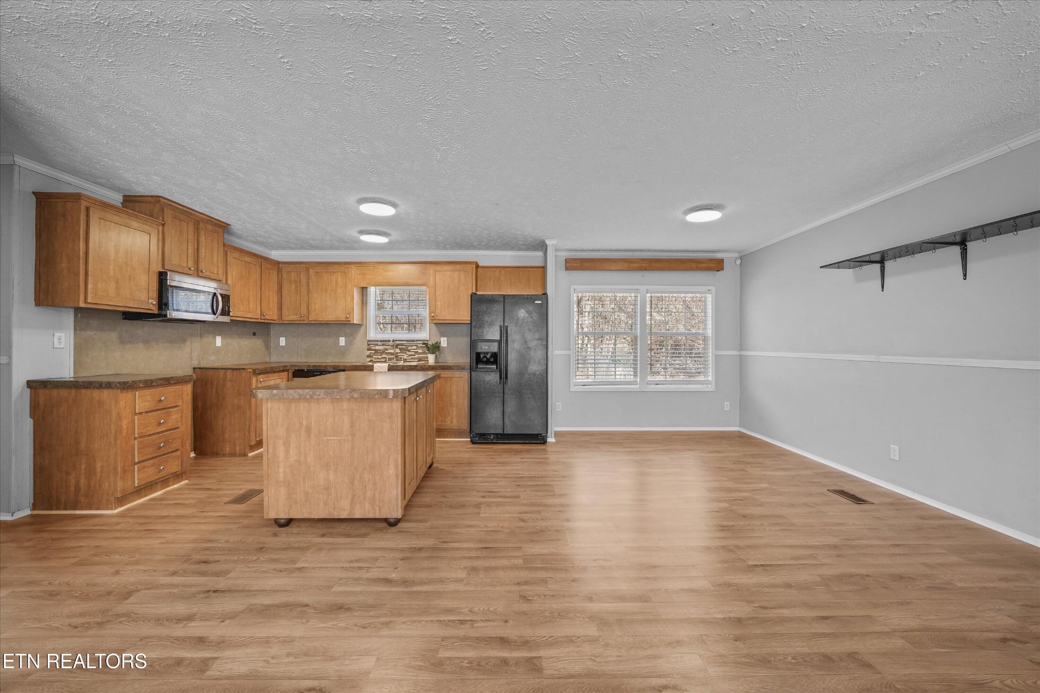 603 Bays Mountain Road Knoxville, TN 37920 - Photo 5 of 30 a view of kitchen with cabinets and wooden floor