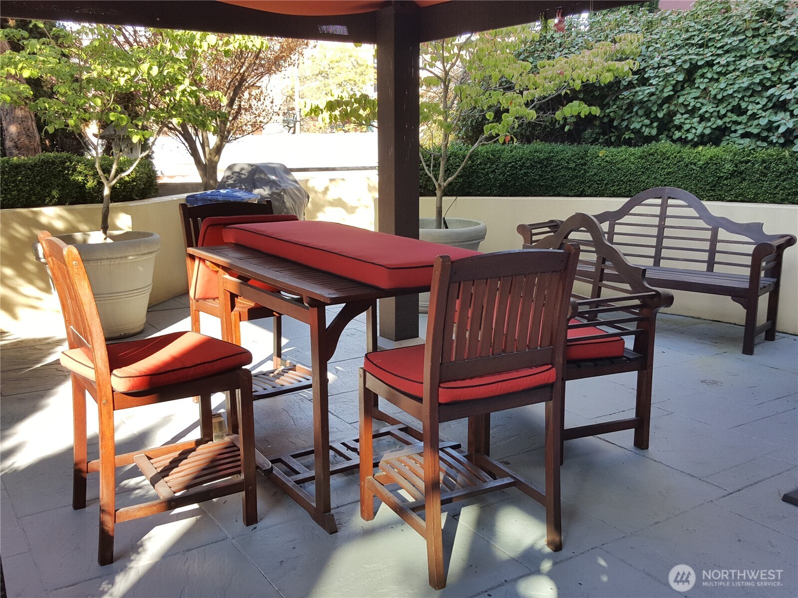 668 South Lane Street, Unit 314 Seattle, WA 98104 - Photo 19 of 23 a view of an outdoor sitting area with furniture and a yard