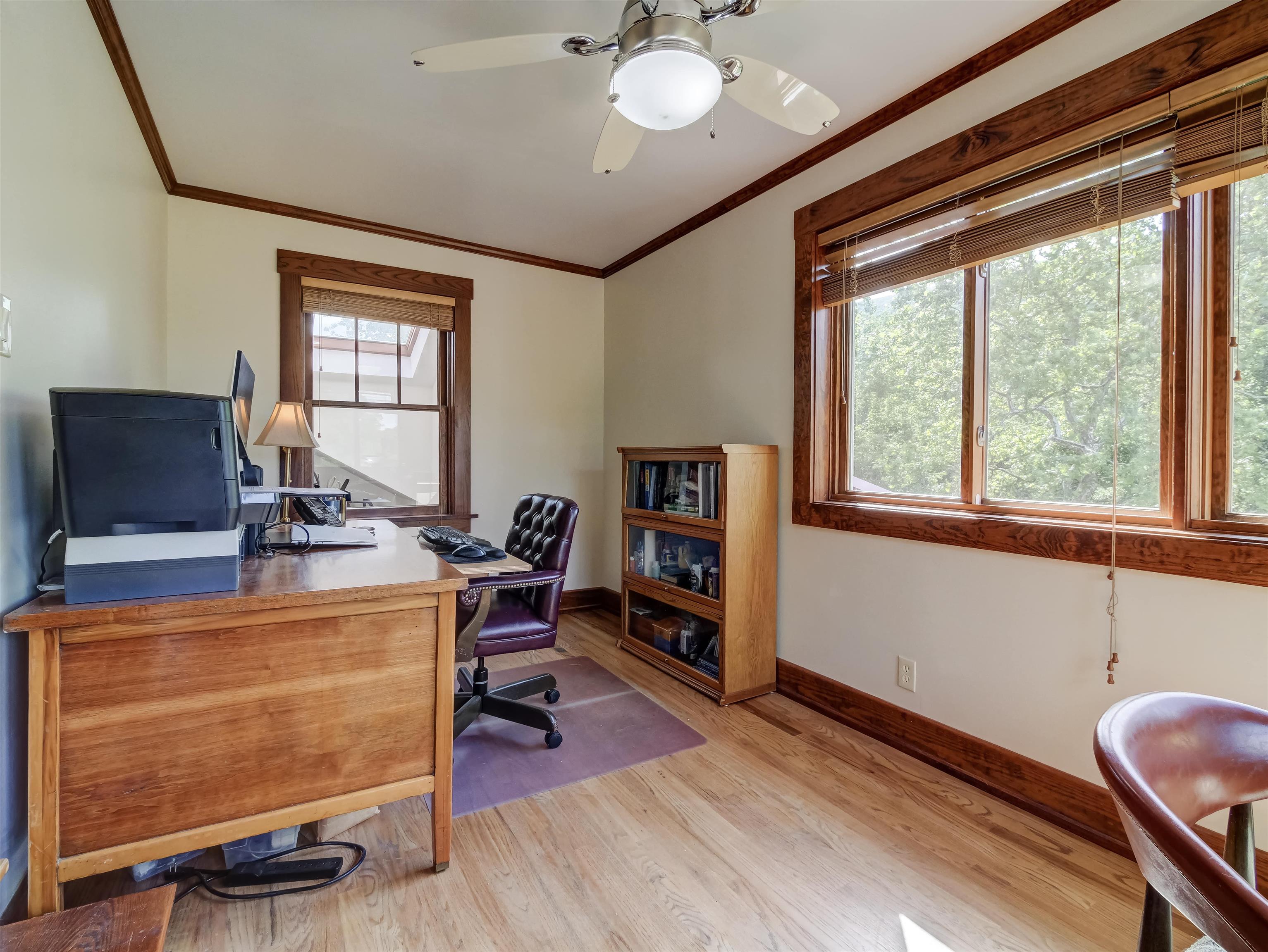 7304 Dry Run Road Williamsville, VA 24487 - Photo 40 of 57 a view of a workspace with furniture and a window
