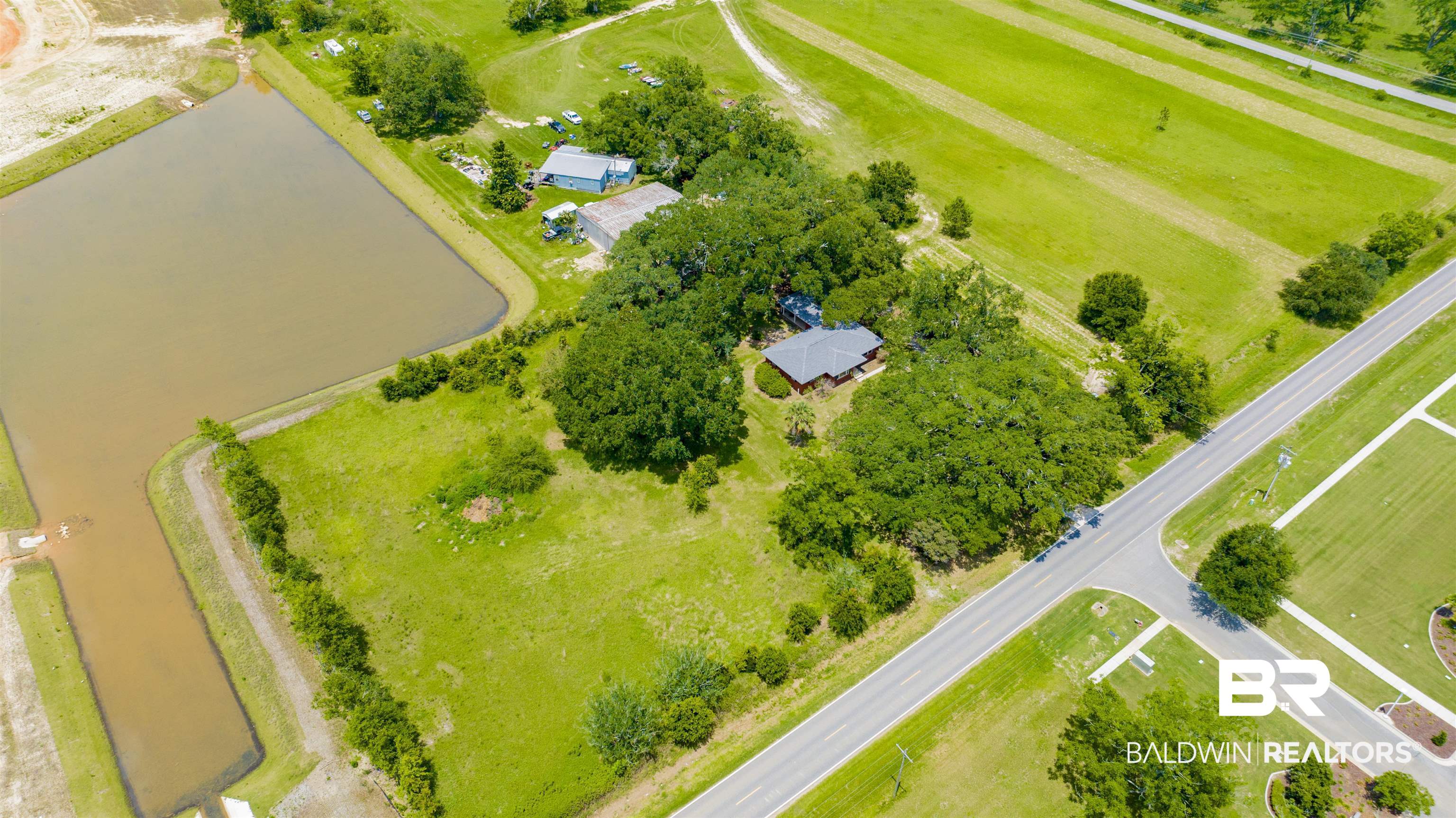 18347 Underwood Road Foley, AL 36535 - Photo 30 of 40 Aerial view of sparsely populated area