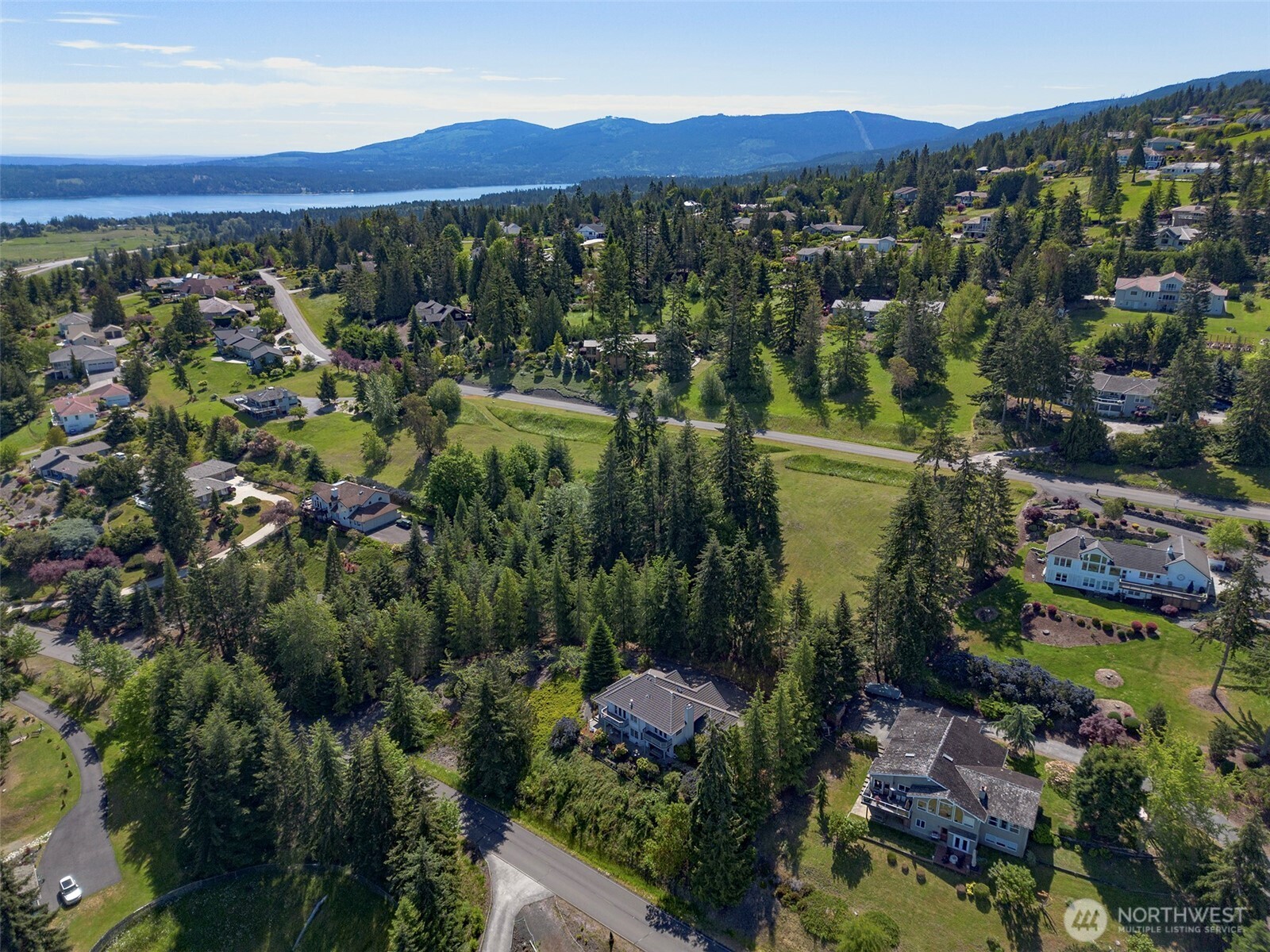 -nka Owls Nest Road Sequim, WA 98382 - Photo 34 of 38 a view of a city with a lake