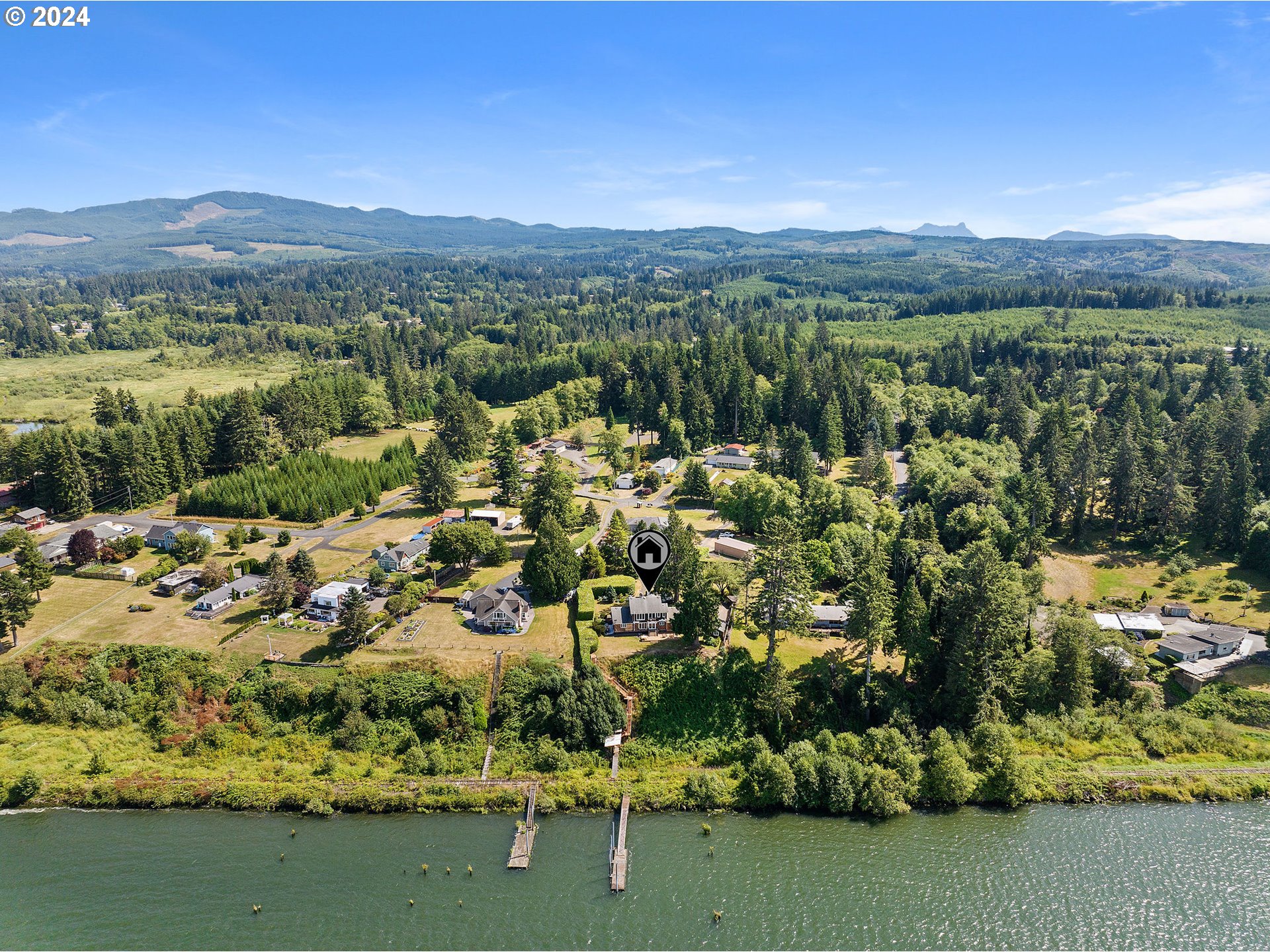 92992 Labeck Road Astoria, OR 97103 - Photo 13 of 48 Drone View/UAV