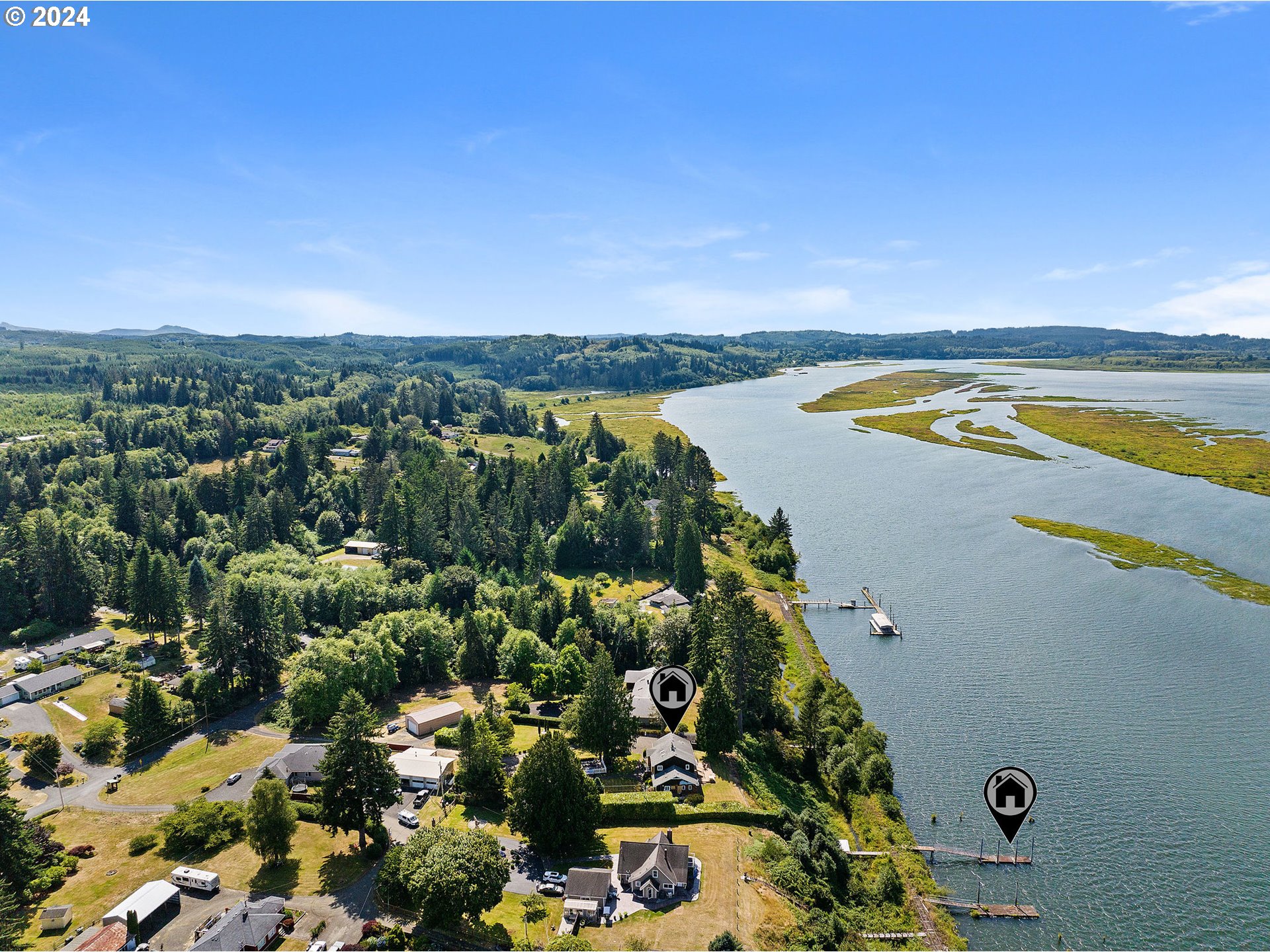 92992 Labeck Road Astoria, OR 97103 - Photo 10 of 48 Drone View/UAV