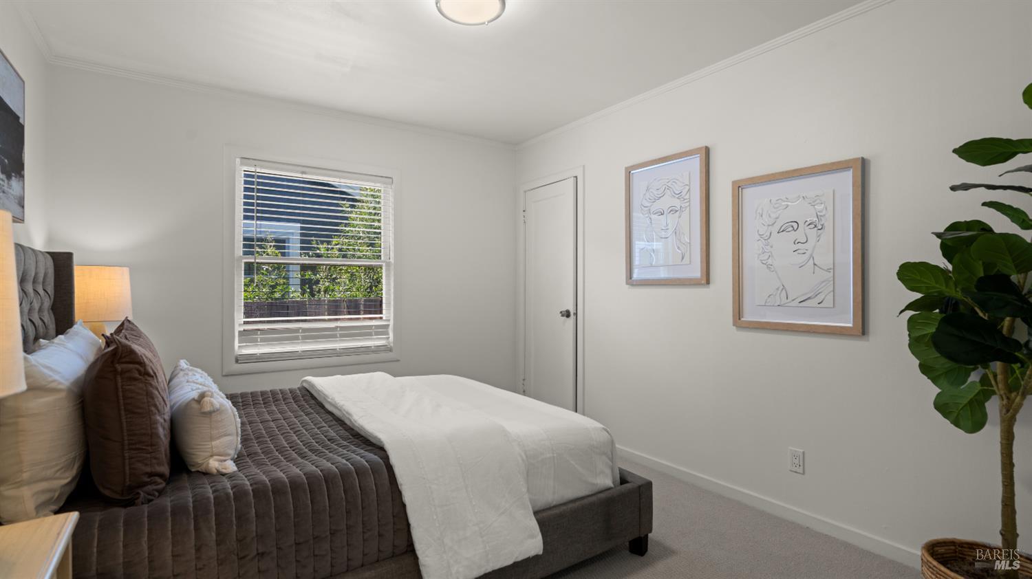 38 Bret Avenue San Rafael, CA 94901 - Photo 28 of 52 a bedroom with a bed and a window