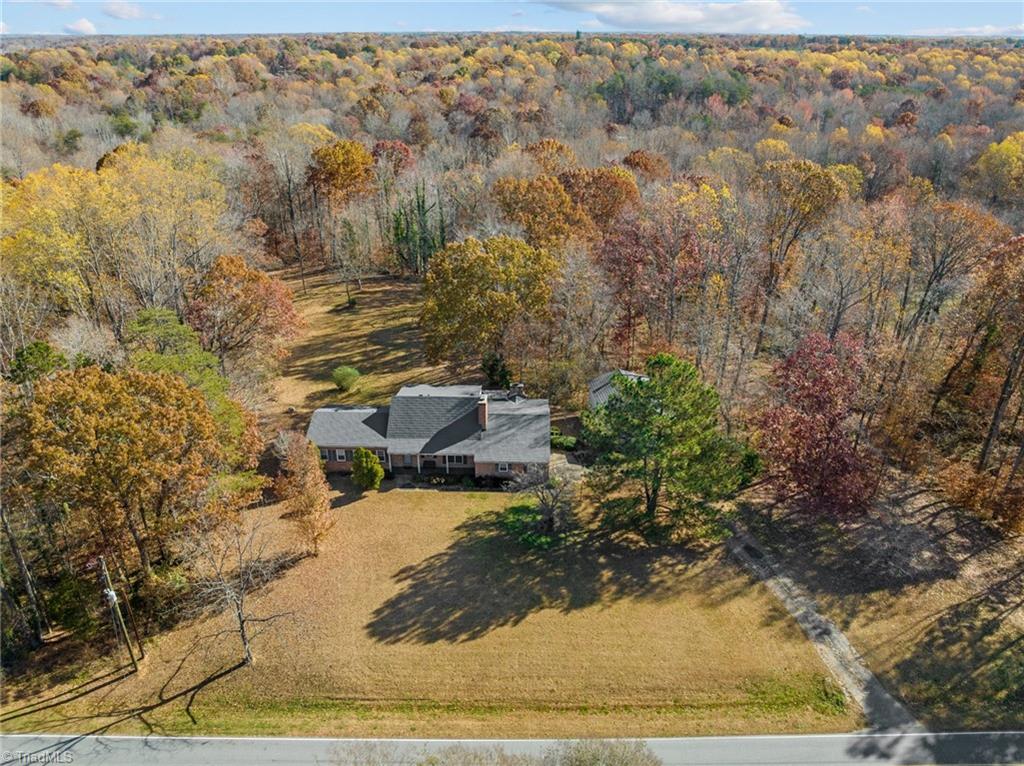 4532 Peeples Road Oak Ridge, NC 27310 - Photo 45 of 49 Overhead photo showing the home.