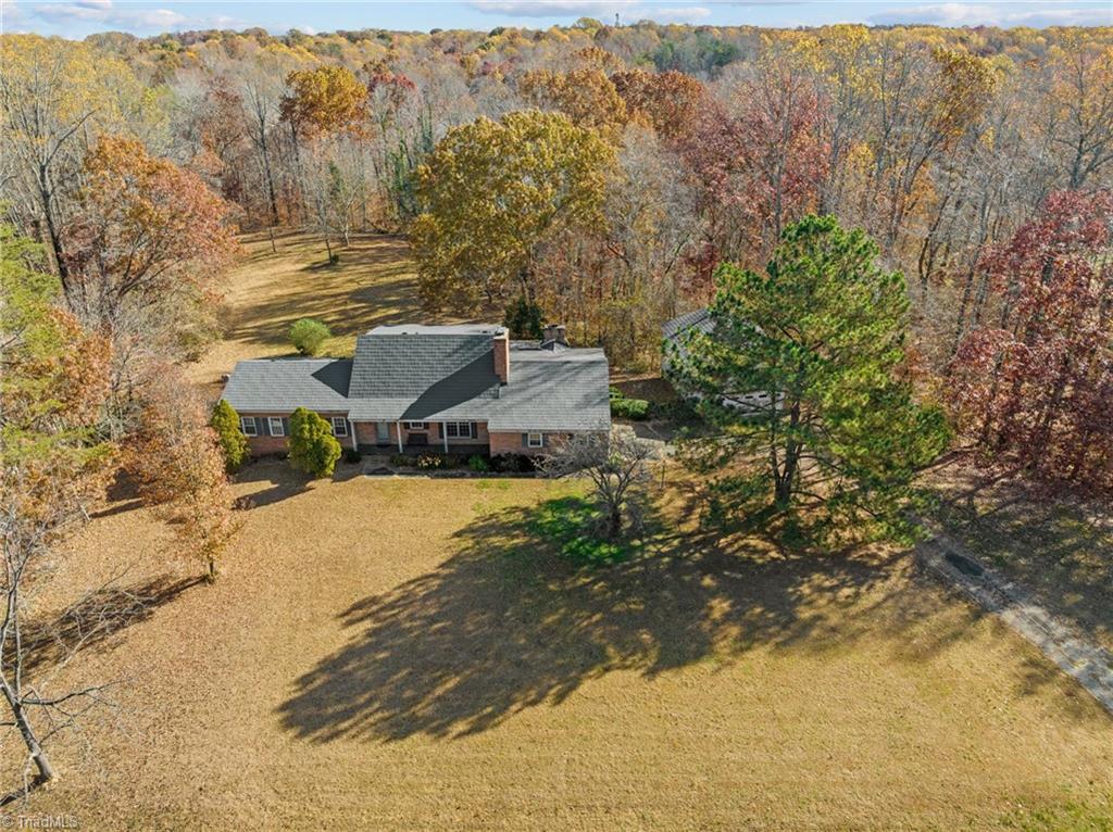 4532 Peeples Road Oak Ridge, NC 27310 - Photo 46 of 49 Overhead photo showing the home.