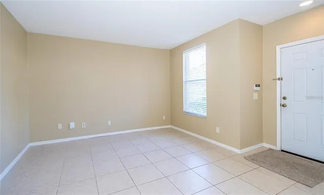 a view of an empty room with window