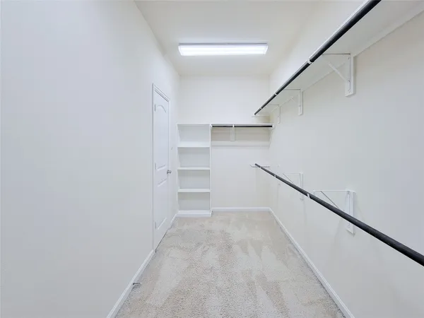 a view of hallway with stairs