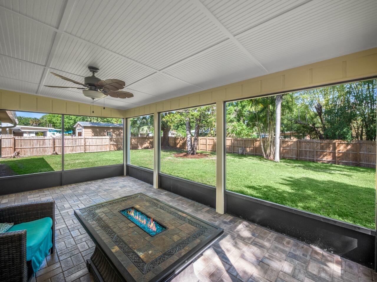 8302 Bayard Road Fort Pierce, FL 34951 - Photo 15 of 17 Covered Patio