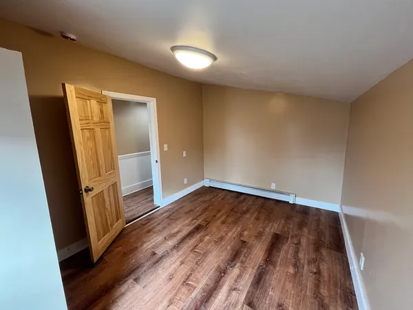 wooden floor in an empty room