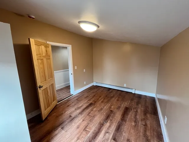wooden floor in an empty room