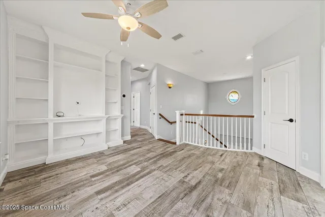 wooden floor in an empty room