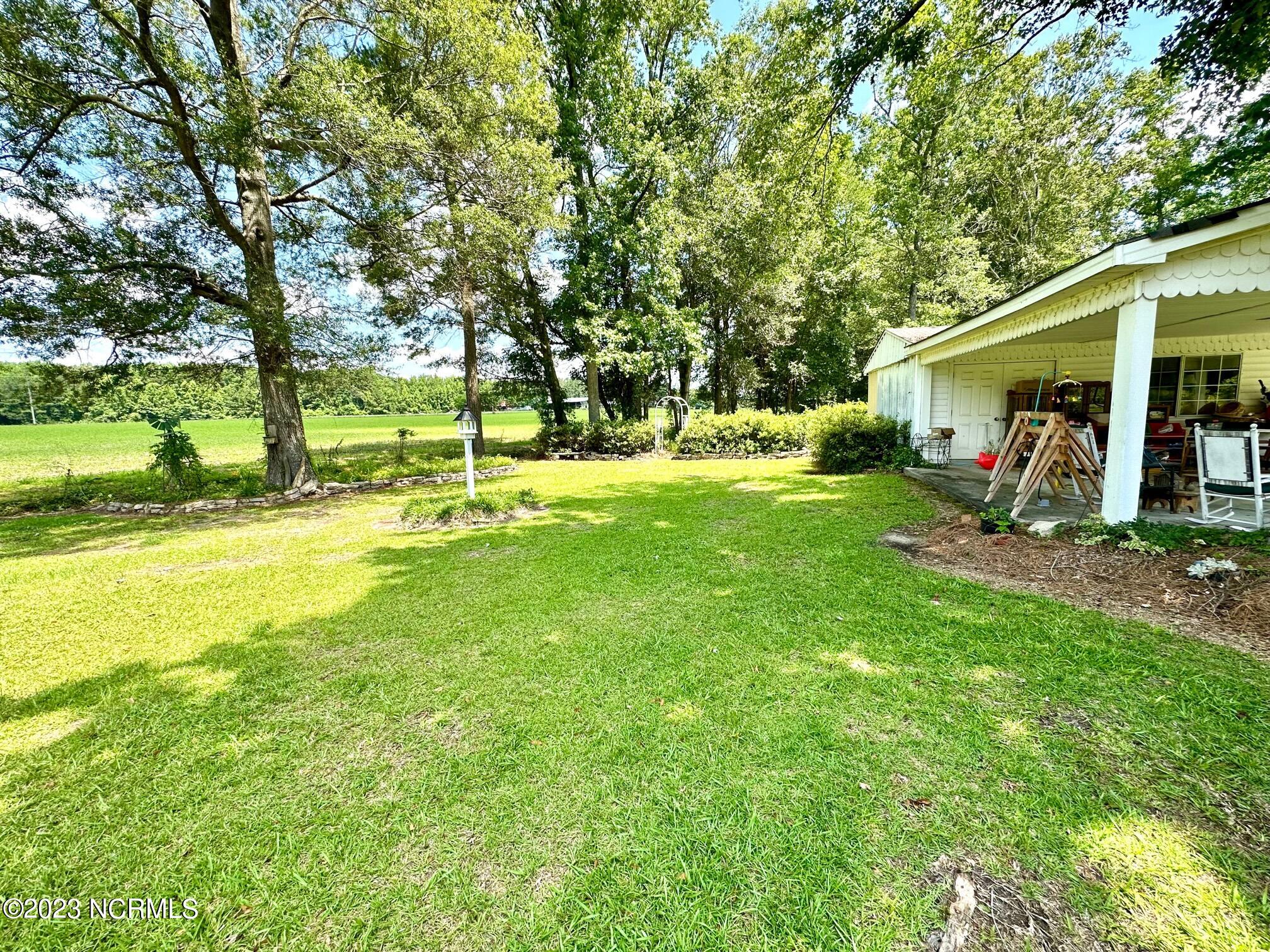 3832 Farmers Union Road Clarkton, NC 28433 - Photo 35 of 36 Beautiful Spacious Yard