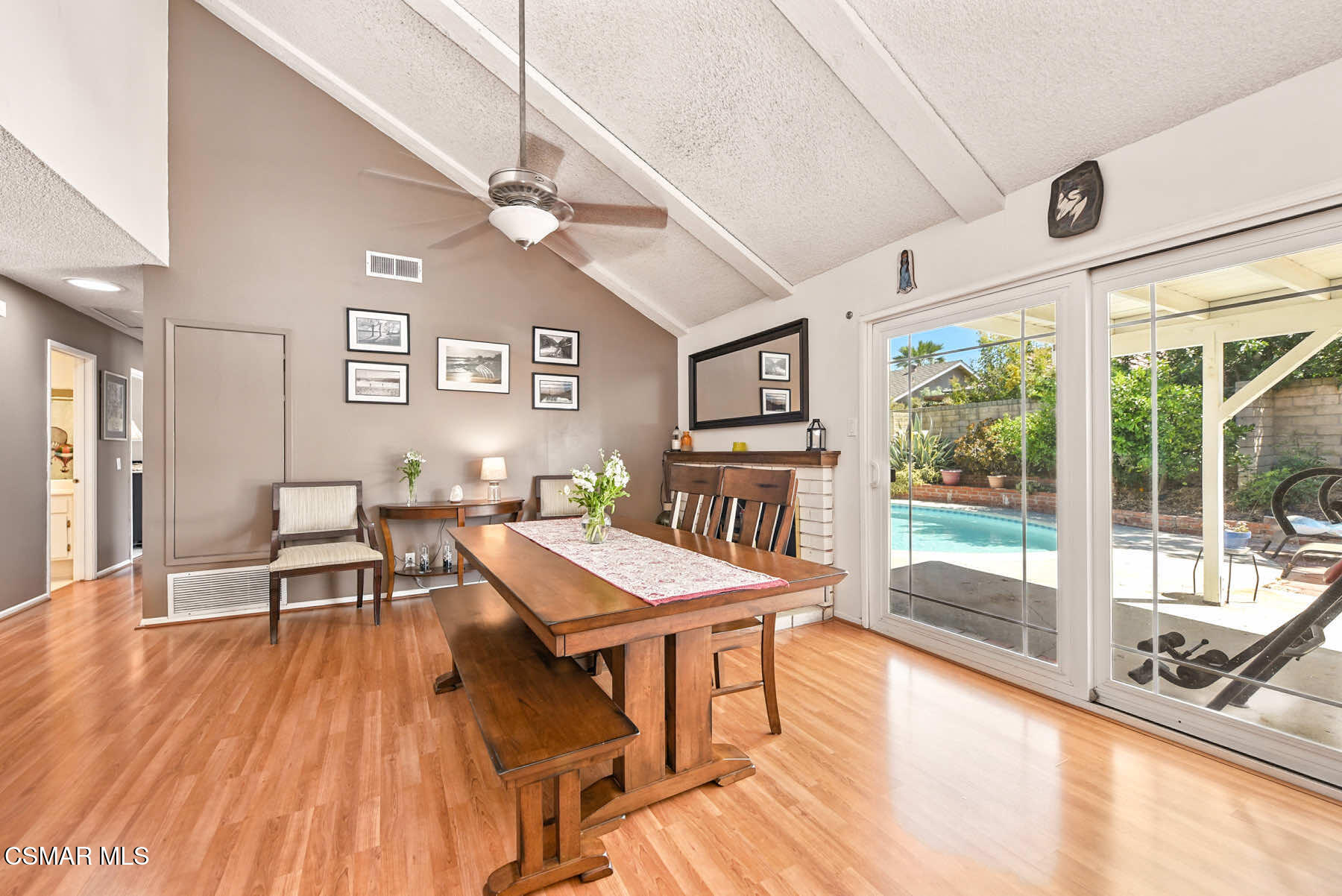 2238 Connell Avenue Simi Valley, CA 93063 - Photo 11 of 26 a living room with furniture a large window and wooden floor