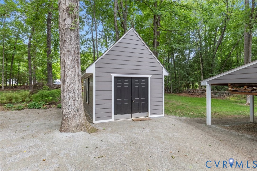 2789 Three Bridge Road Powhatan, VA 23139 - Photo 55 of 65 storage shed