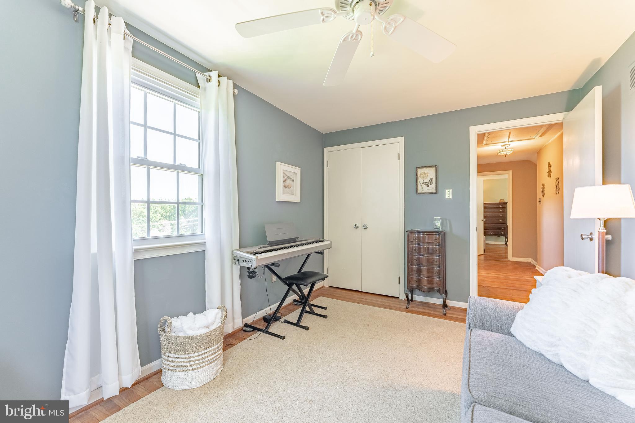 84 North Spring Lane Phoenixville, PA 19460 - Photo 40 of 51 a view of a bedroom with workspace and a window