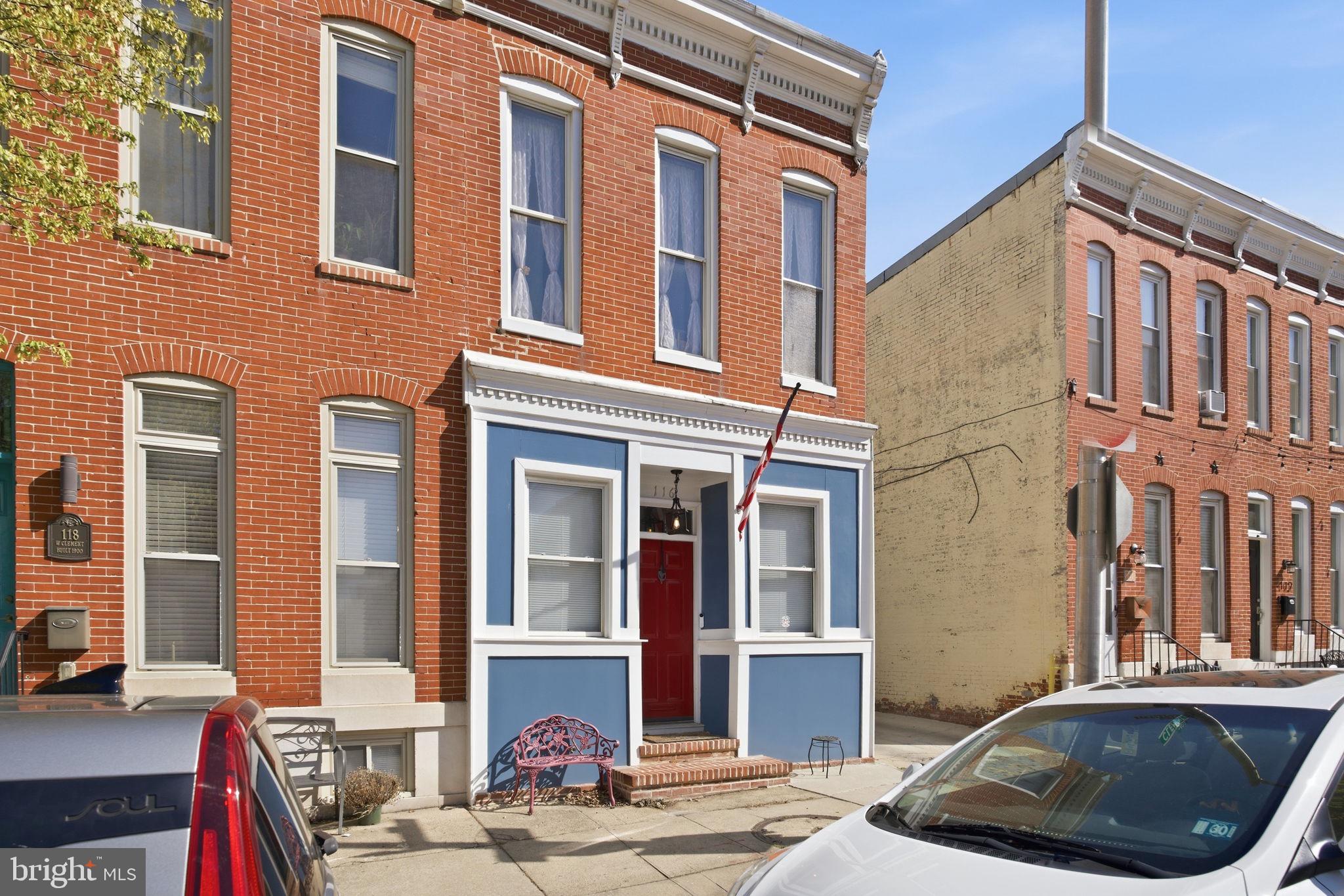 116 West Clement Street Baltimore, MD 21230 - Photo 1 of 32 a view of a brick building with many windows