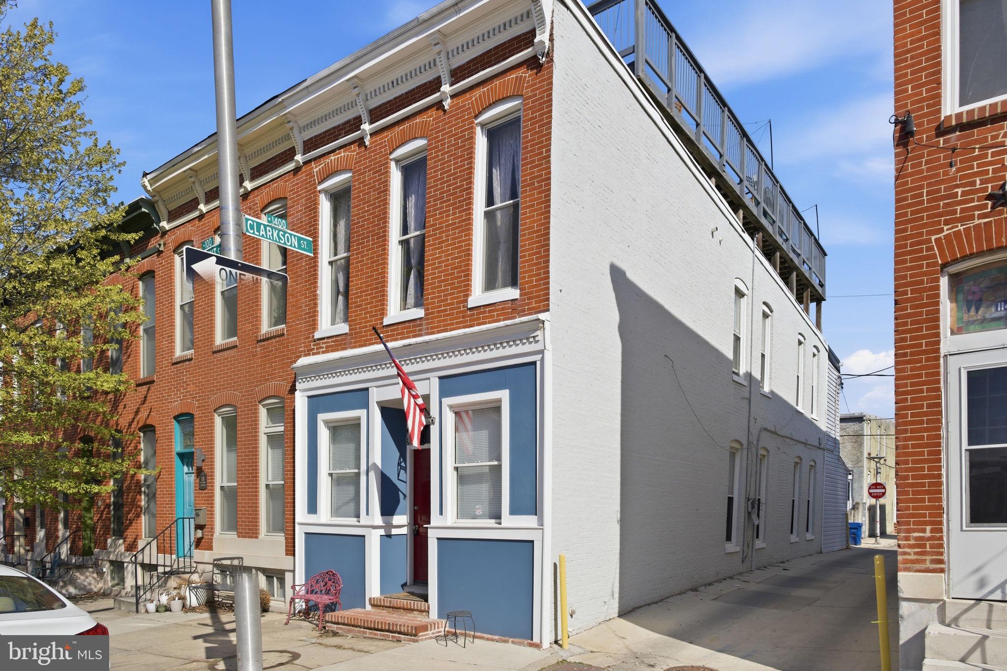 116 West Clement Street Baltimore, MD 21230 - Photo 2 of 32 a front view of a building