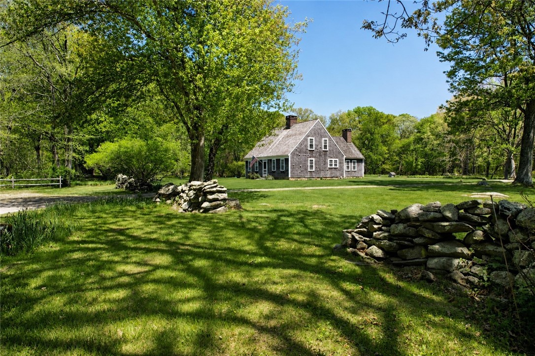 307 Stony Fort Road Saunderstown, RI 02874 - Photo 2 of 48 Original stone walls surround the property in many locations