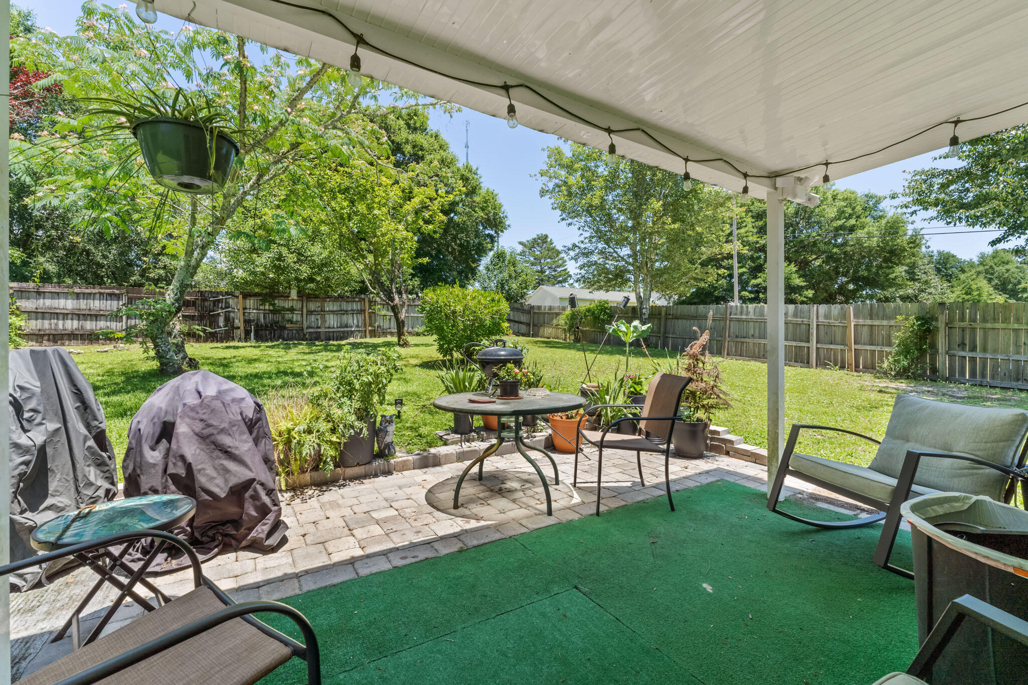 7336 Gordon Evans Road Navarre, FL 32566 - Photo 24 of 26 Back patio