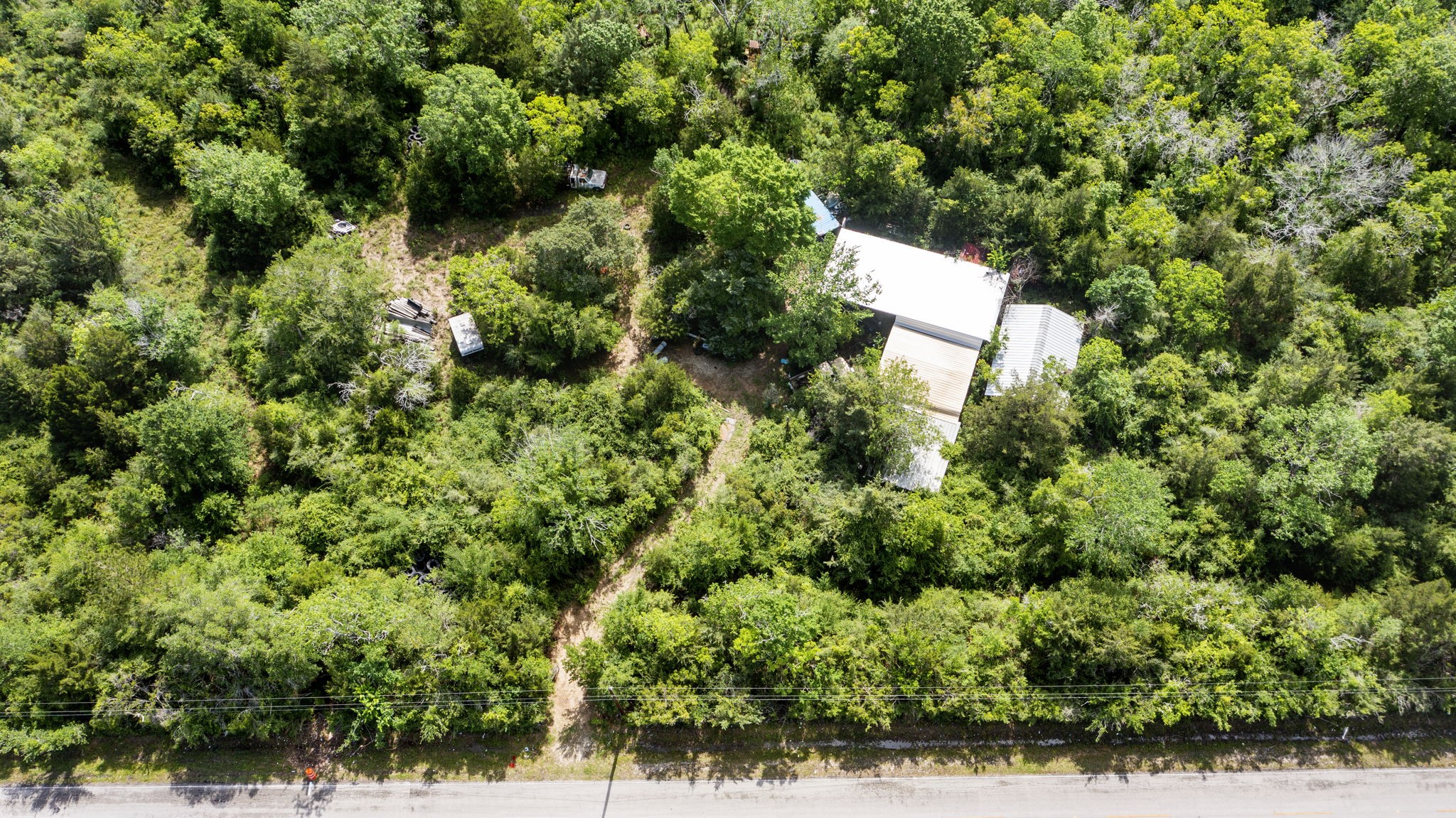 2 South Johnson Street Alvin, TX 77511 - Photo 12 of 13 an aerial view of a house with a yard