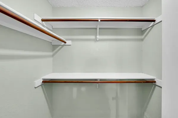 a close up view of racks