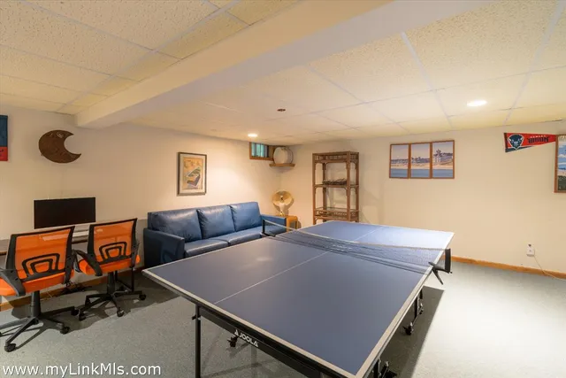 a room with furniture and a window