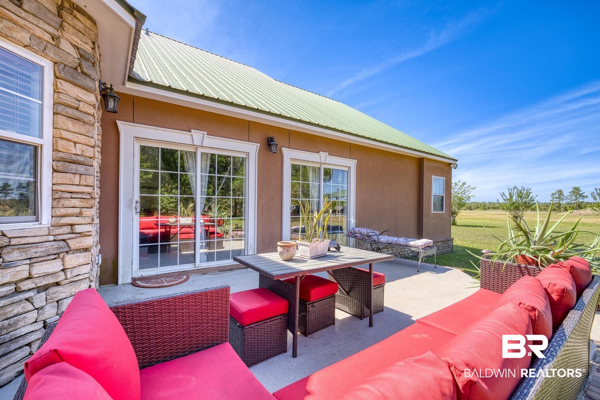 32875 Faircloth Road Lillian, AL 36549 - Photo 54 of 85 View of patio / terrace featuring an outdoor living space