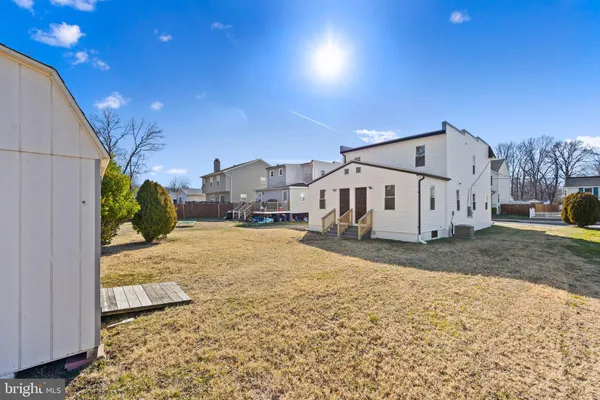 a view of a yard in front of a house