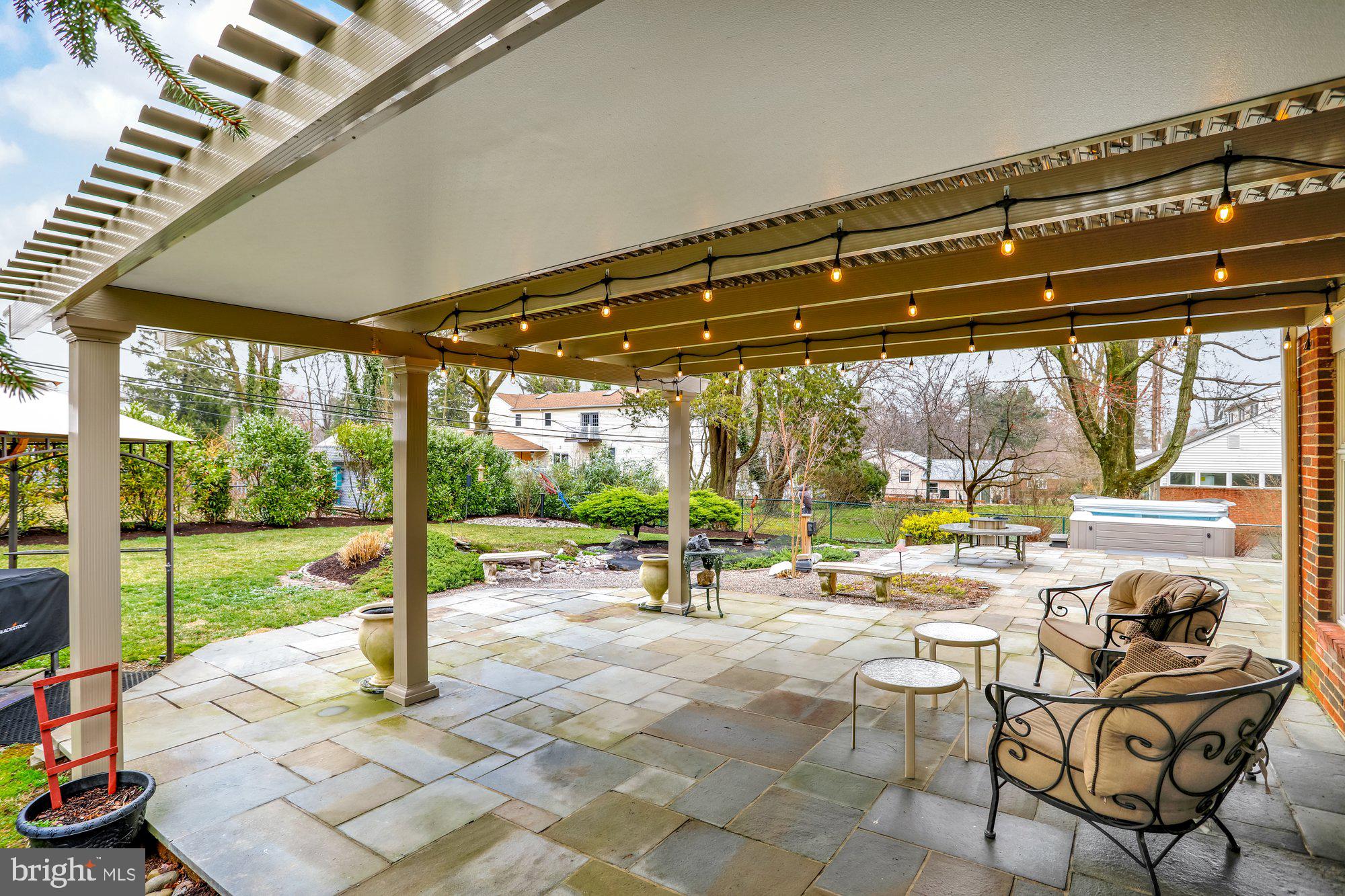 1324 Michael Road Jenkintown, PA 19046 - Photo 34 of 39 Back patio